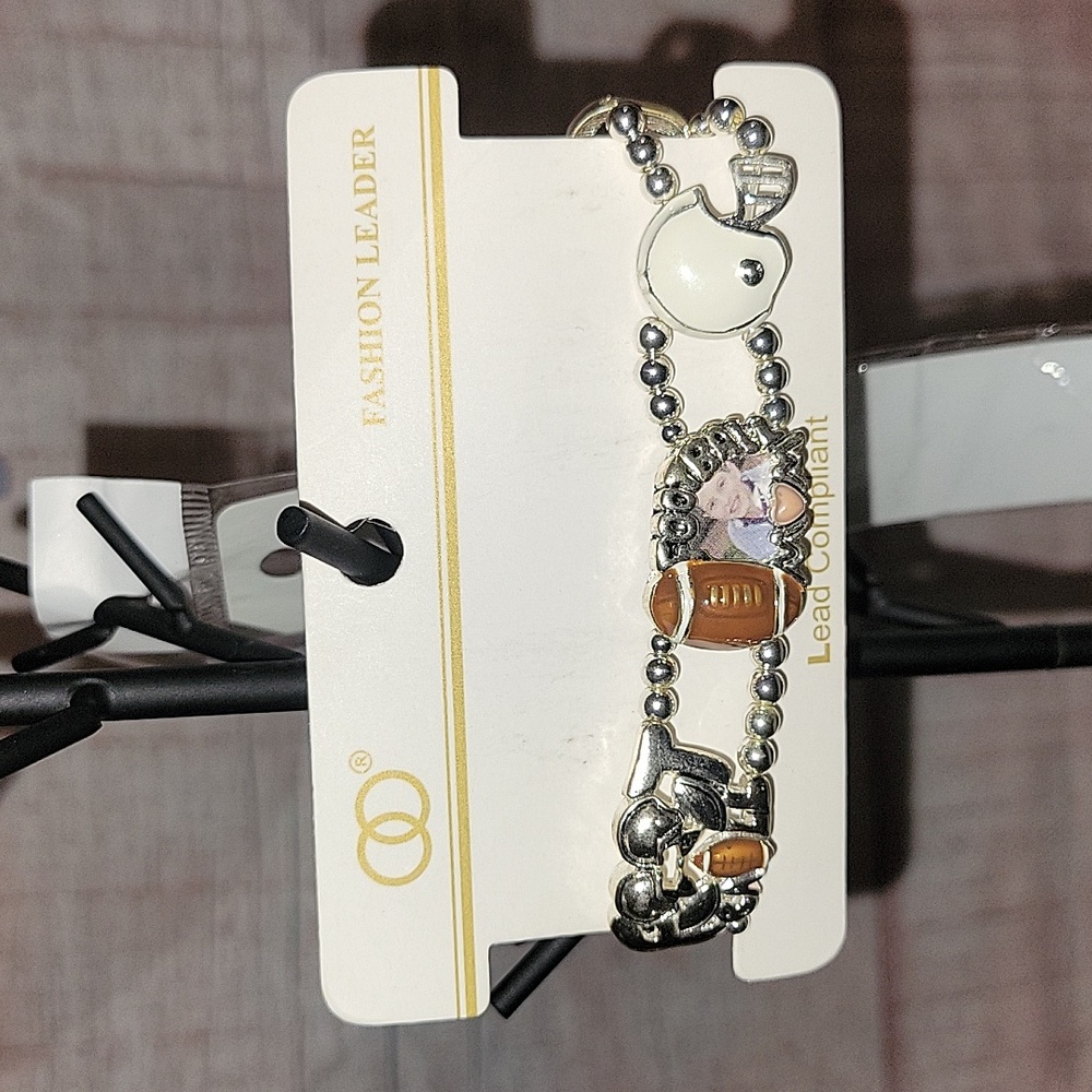 Football and Cheer mom bracelets